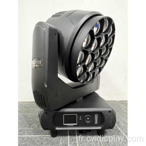 19x40w Bee Eye LED Zoom Wash Stage Light